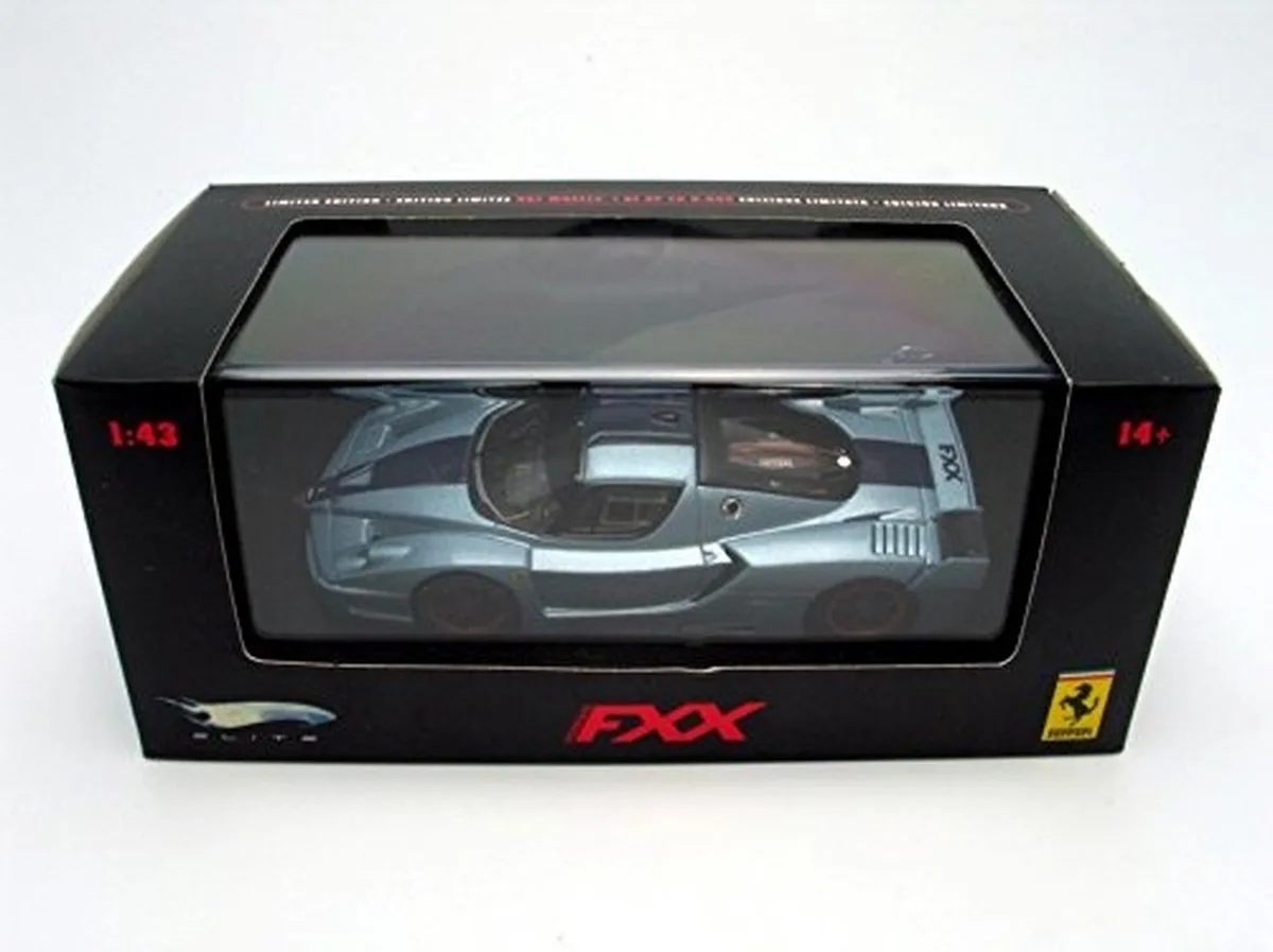 Ferrari FXX 1:43 Hot Wheels Elite N5611 van Hot Wheels in Blauw – productfoto