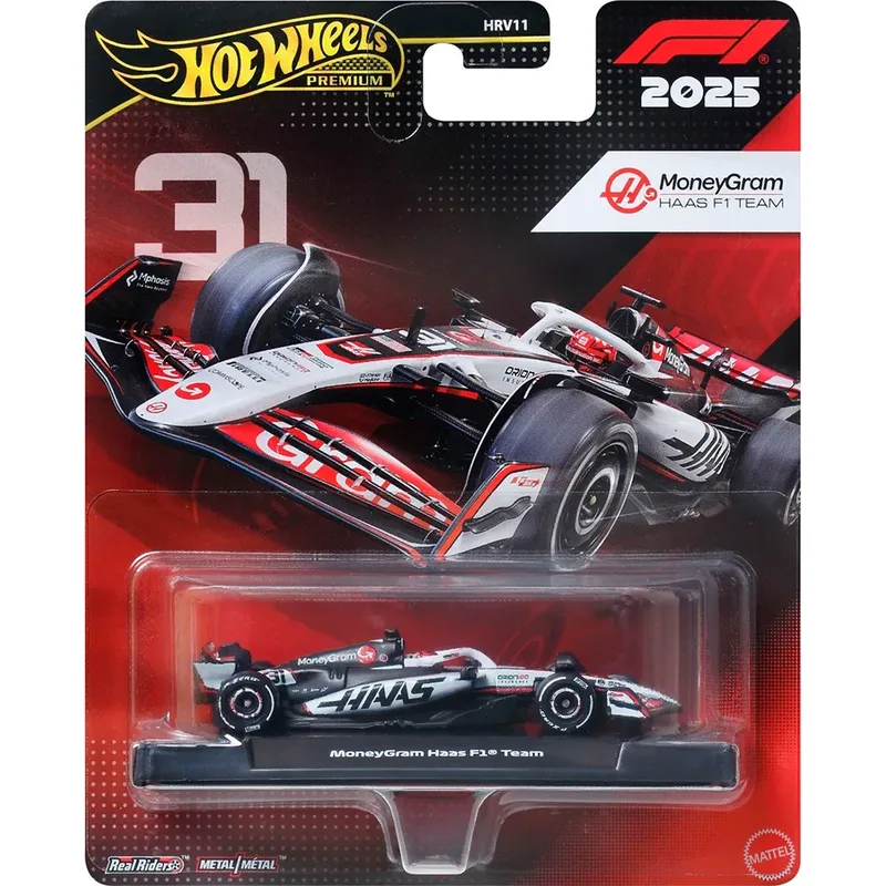 Formula 1 Haas Rc Driver 1 1:64 (jkd78) Auto från Hot Wheels – produktbild