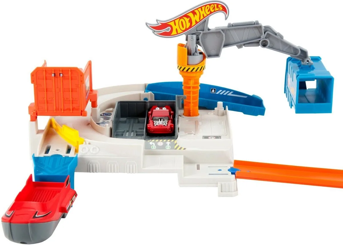 GGF90 Scheepswerf Ontsnapping Speelset de Hot Wheels en Bleu – photo du produit