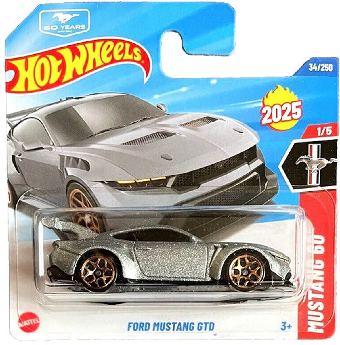 GORDON MURRAX AUTOMOTIVE T33 SILBER METALIC 90/250 HW FACTORY FRESH 4/5 van Hot Wheels in Metalic silber – productfoto