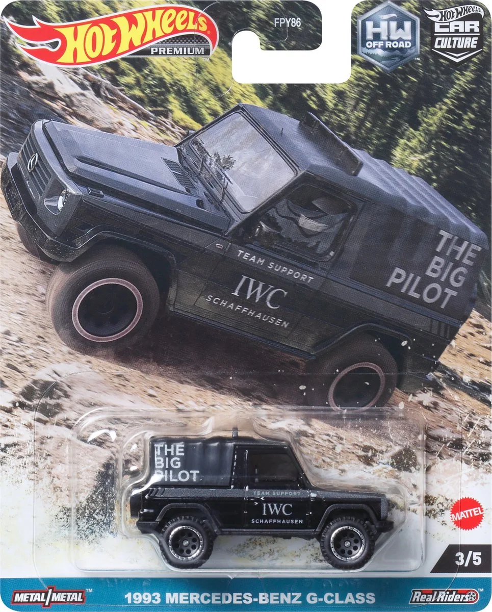 HKC72 speelgoedvoertuig fra Hot Wheels i Sort – produktbillede