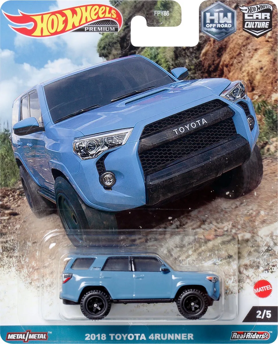 HKC73 speelgoedvoertuig fra Hot Wheels i Blå – produktbillede