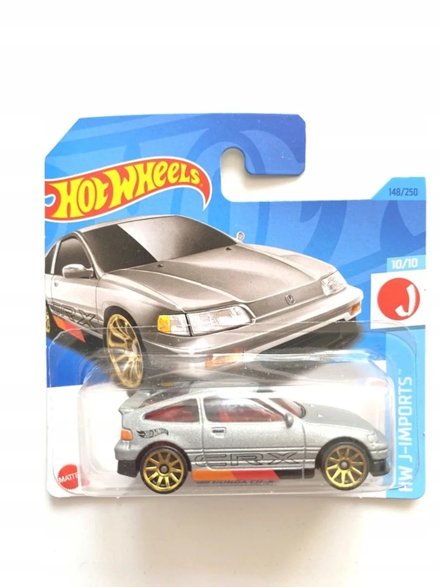 Honda CR-X 1988 - Modelauto (Grijs) van Hot Wheels in Goud – productfoto