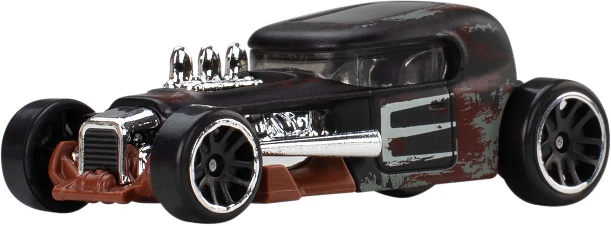 Hot Wheels 1/64 Barn Finds HRT81-979H JKY33 Mod Rod, black de Hot Wheels en Multicolore – photo du produit