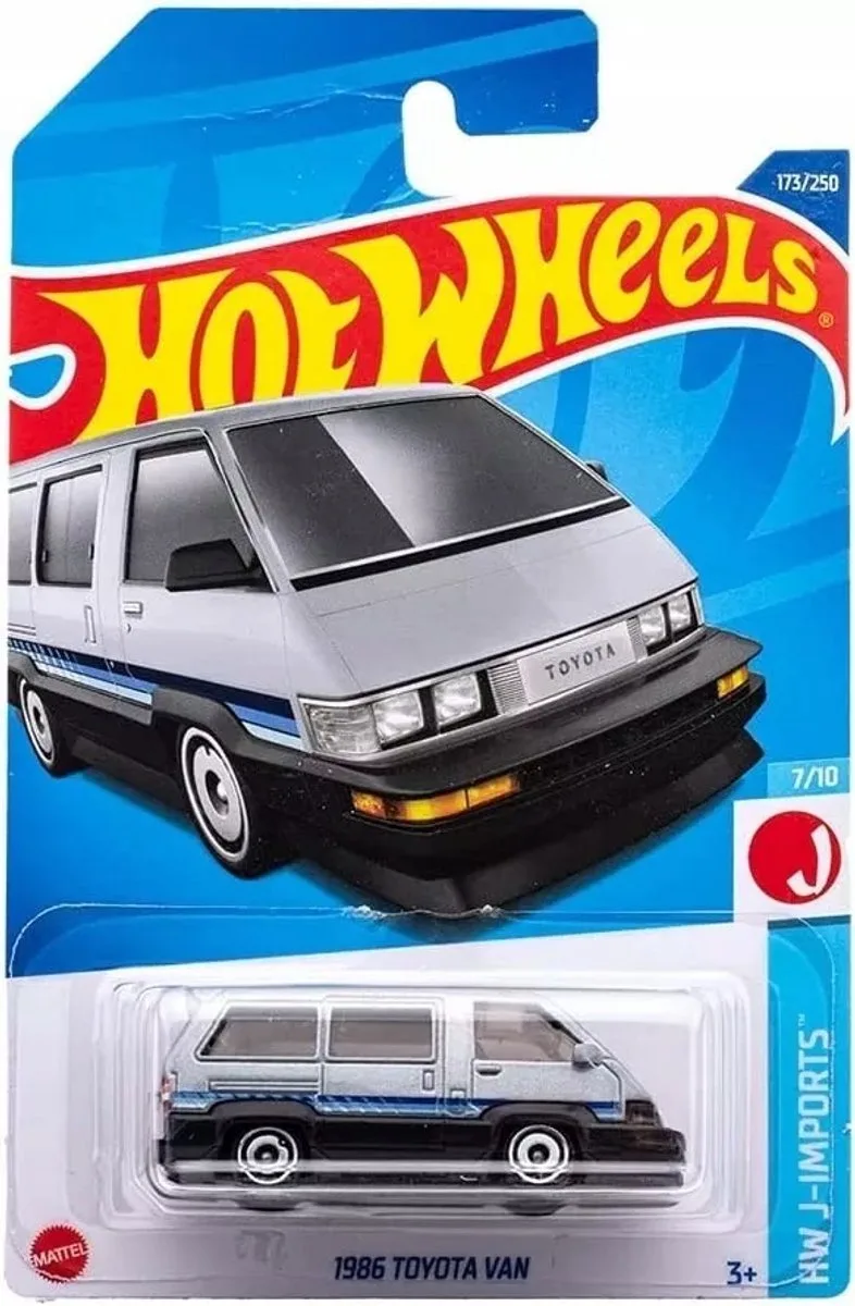 Hot Wheels 1986 Toyota Van HHF68 - Metalen Collector Model von Hot Wheels in Schwarz – Produktfoto