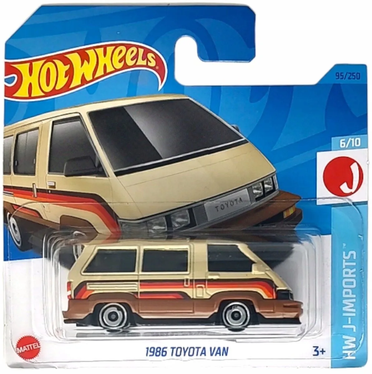 Hot Wheels 1986 Toyota VAN Schaal 1:64 - J-Imports Collectible von Hot Wheels in Beżowy – Produktfoto