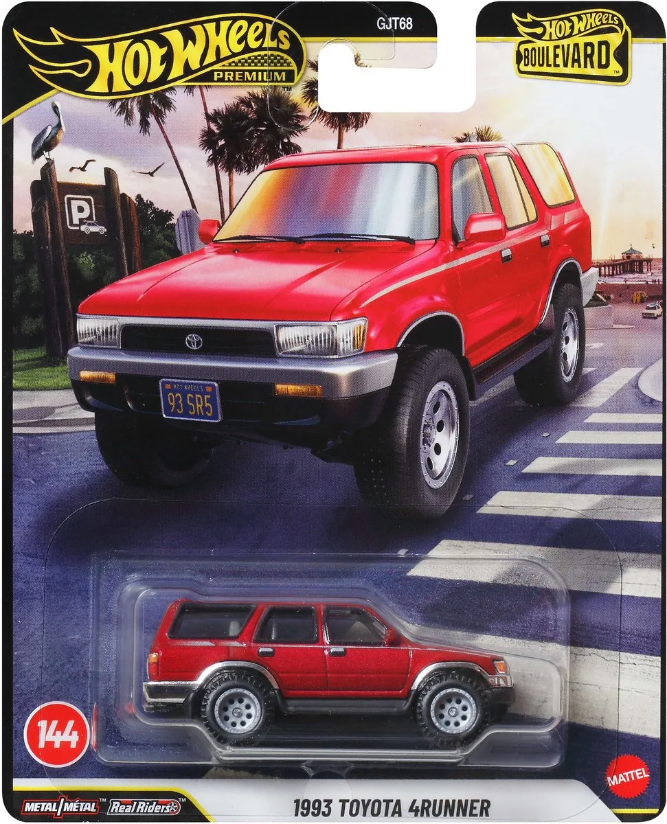 Hot Wheels 1993 Toyota 4Runner fra Hot Wheels i Rød – produktbillede
