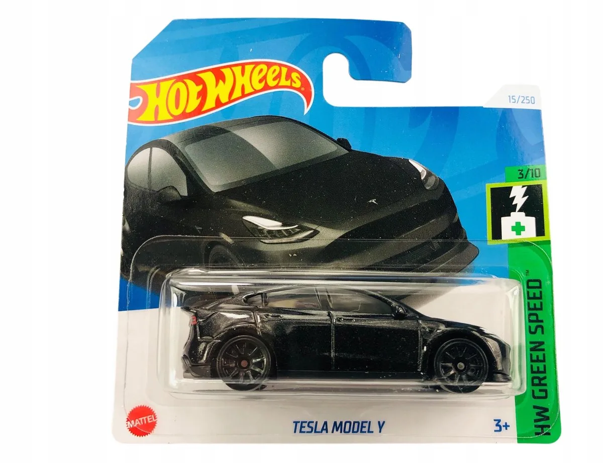 Hot Wheels 2024 Tesla Model Y HTC93 1:64 de Hot Wheels en Vert – photo du produit