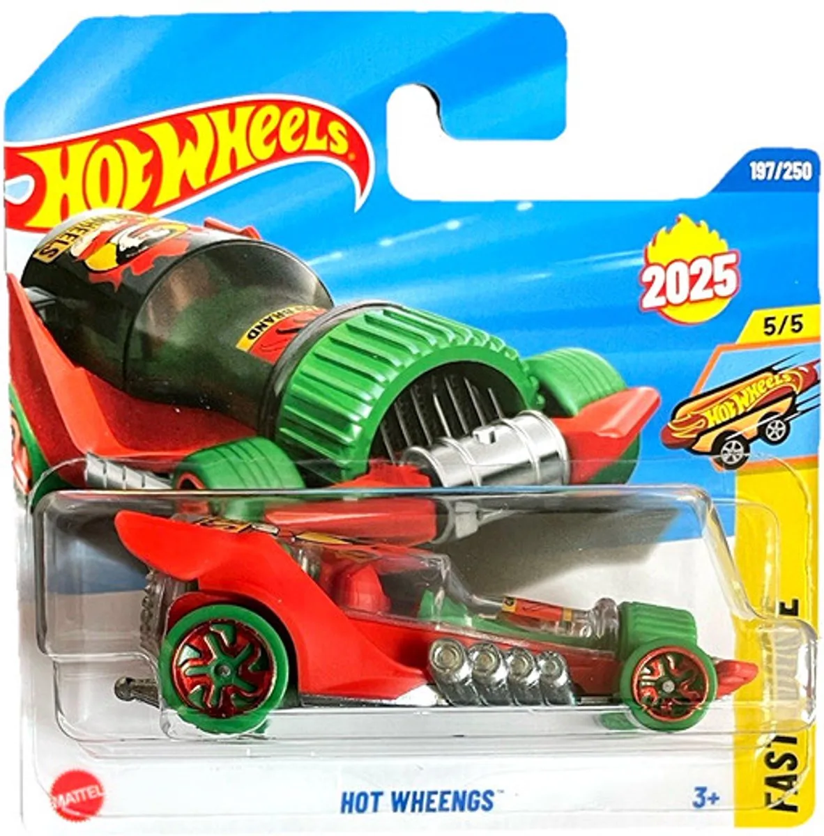 HOT WHEENGS BOTTEL ORANGE 197/250 1:64 HW FAST FOODIE 5/5 van Hot Wheels in Orange bottel – productfoto
