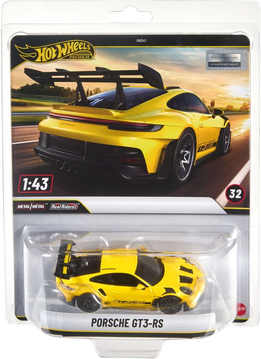 Hotwheel porsche GT3-RS 1:43 van Hot Wheels in Geel – productfoto
