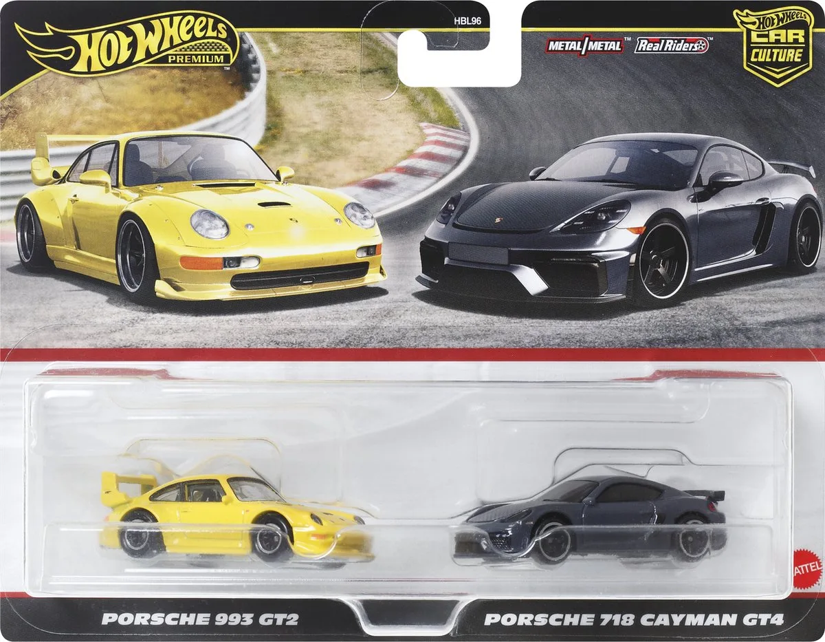 HRR82 speelgoedvoertuig von Hot Wheels in Schwarz, Gelb – Produktfoto