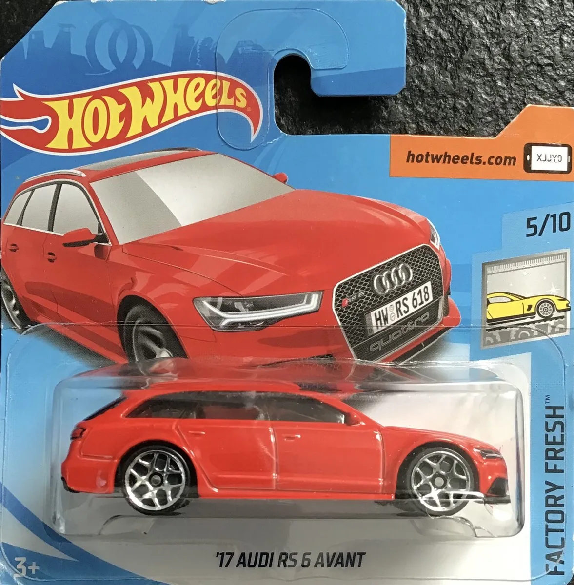 HRR85 speelgoedvoertuig fra Hot Wheels i Sort, Rød – produktbillede