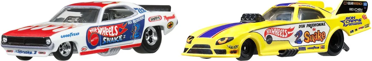 JBL01 speelgoedvoertuig von Hot Wheels in Weiß, Gelb – Produktfoto