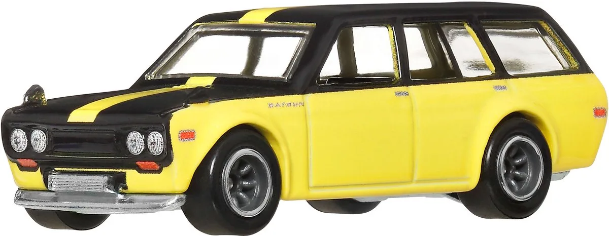 JBL21 speelgoedvoertuig von Hot Wheels in Schwarz, Gelb – Produktfoto
