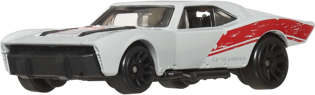 JBY12 speelgoedvoertuig van Hot Wheels in Rood, Wit – productfoto