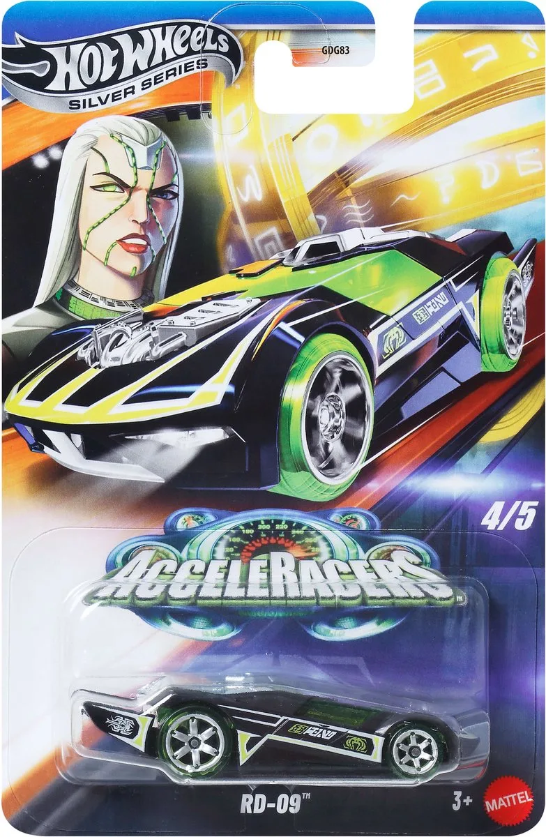 JCB91 speelgoedvoertuig van Hot Wheels – productfoto