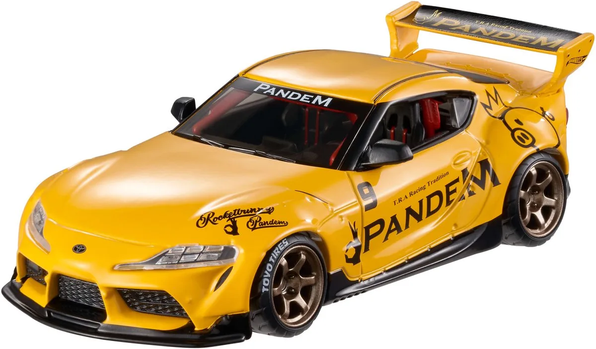JCN77 speelgoedvoertuig by Hot Wheels in Yellow – product photo