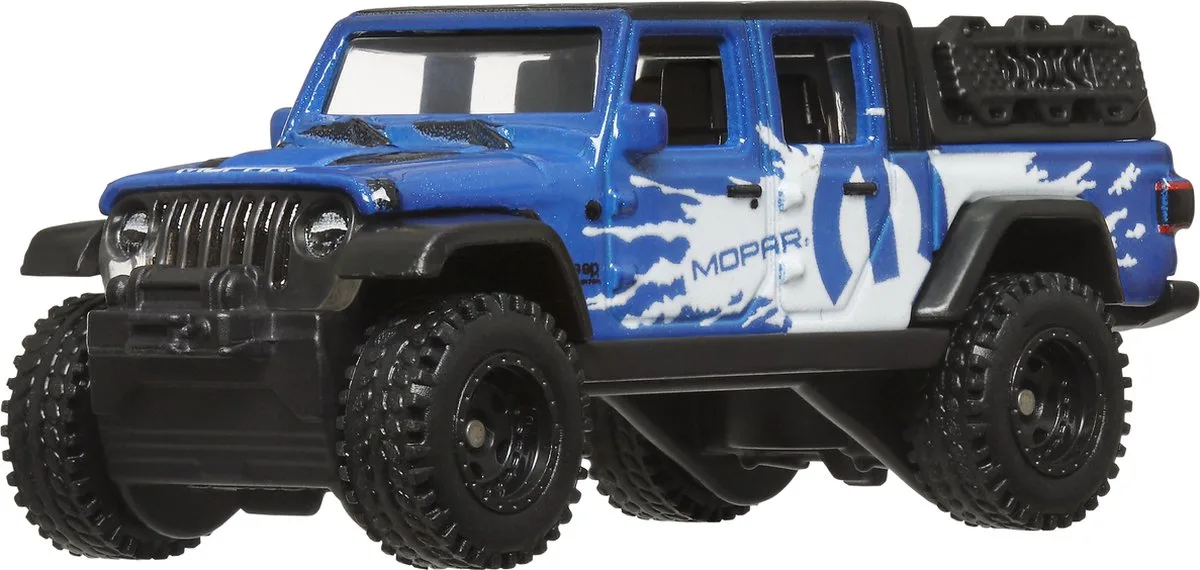 Jeep Gladiator by Hot Wheels in Blue, White – product photo