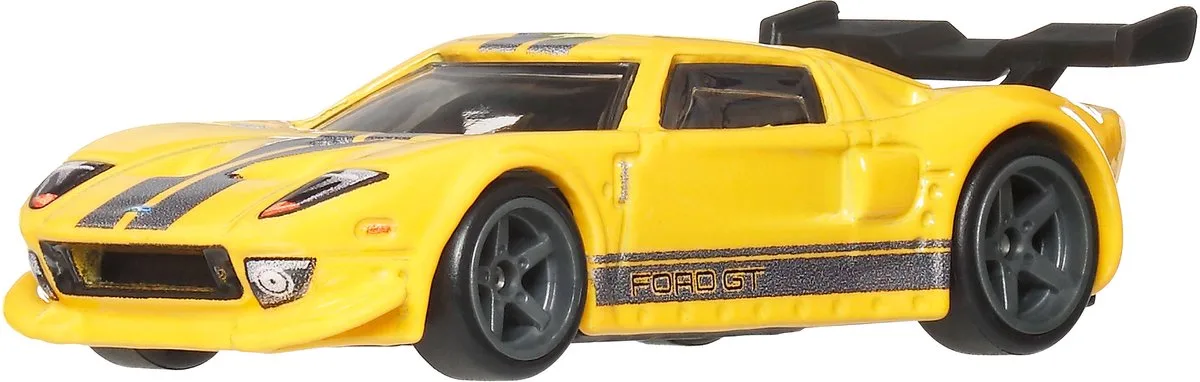 JHW26 Boulevard - Ford GT von Hot Wheels in Gelb – Produktfoto