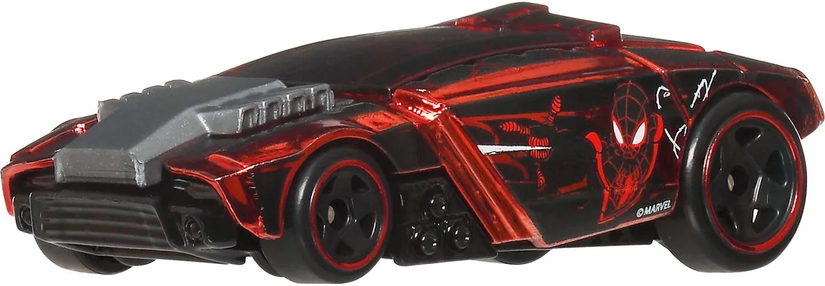 JKX27 speelgoedvoertuig van Hot Wheels in Zwart, Rood – productfoto