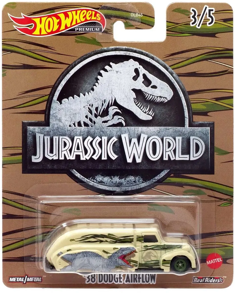 Jurassic World - 1938 Dodge Airflow van Hot Wheels in Beige – productfoto