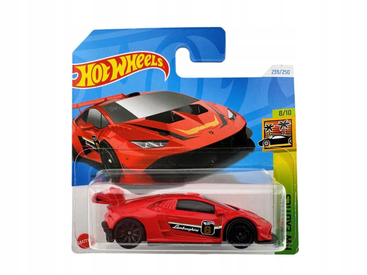 Lamborghini Huracan LP 620-2 Super Trofeo 1:64 von Hot Wheels in Rot – Produktfoto