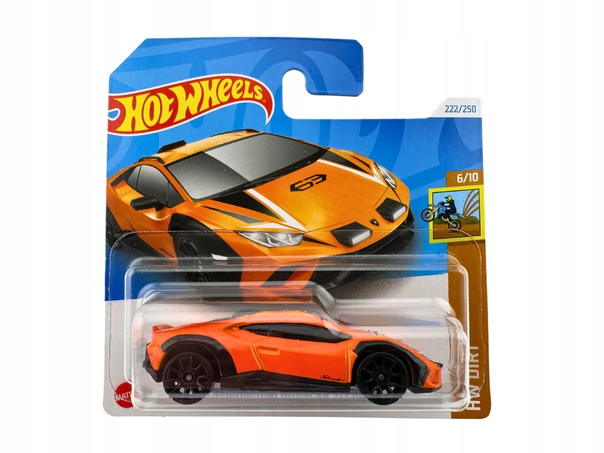 Lamborghini Huracan Sterrato 1:64 - HW Dirt de Hot Wheels en Orange – photo du produit