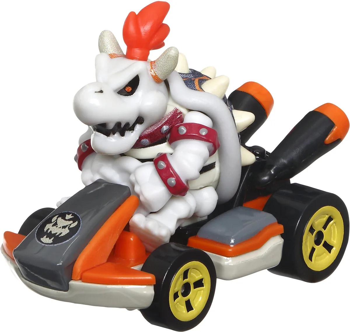 Mario Kart - Dry Bowser - Standard Kart - 1:64 von Hot Wheels in Mehrfarbig – Produktfoto
