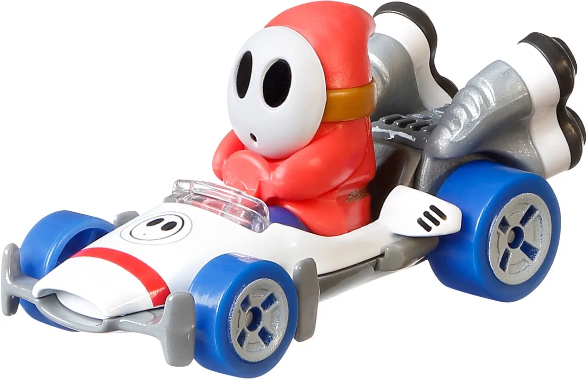 Mario Kart - Shy Guy B-Dasher Kart von Hot Wheels in Mehrfarbig – Produktfoto