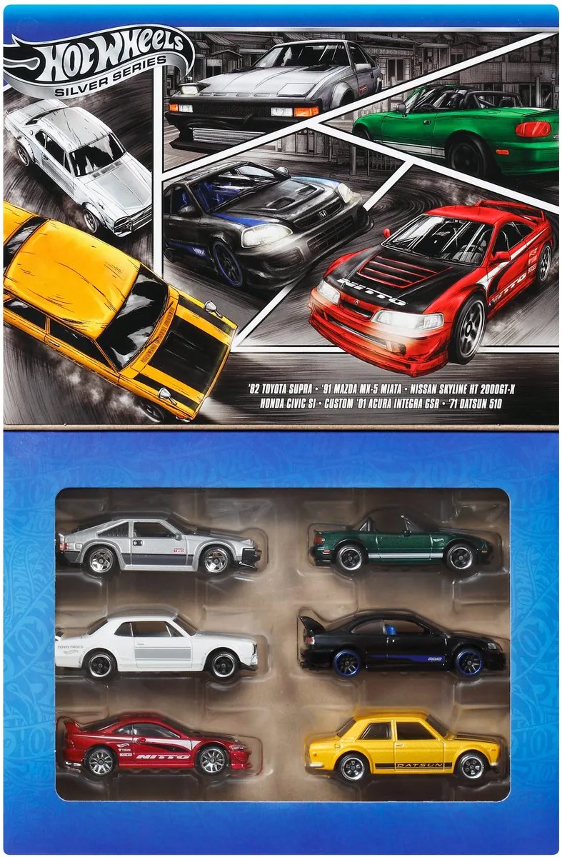 Streets Of Japan Multipack fra Hot Wheels i Flerfarvet – produktbillede