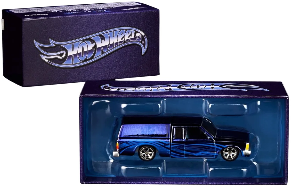 Modelauto 1986 Nissan 720 King Cab, Schaal 1:64, Metaal van Hot Wheels – productfoto