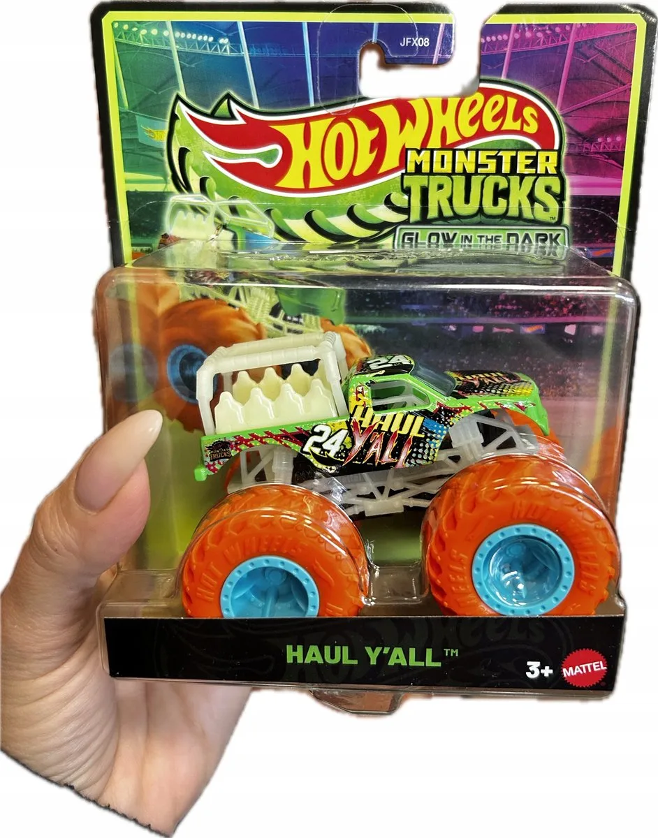 Monster Truck HAUL Y'ALL - Gloeiend in het Donker fra Hot Wheels – produktbillede