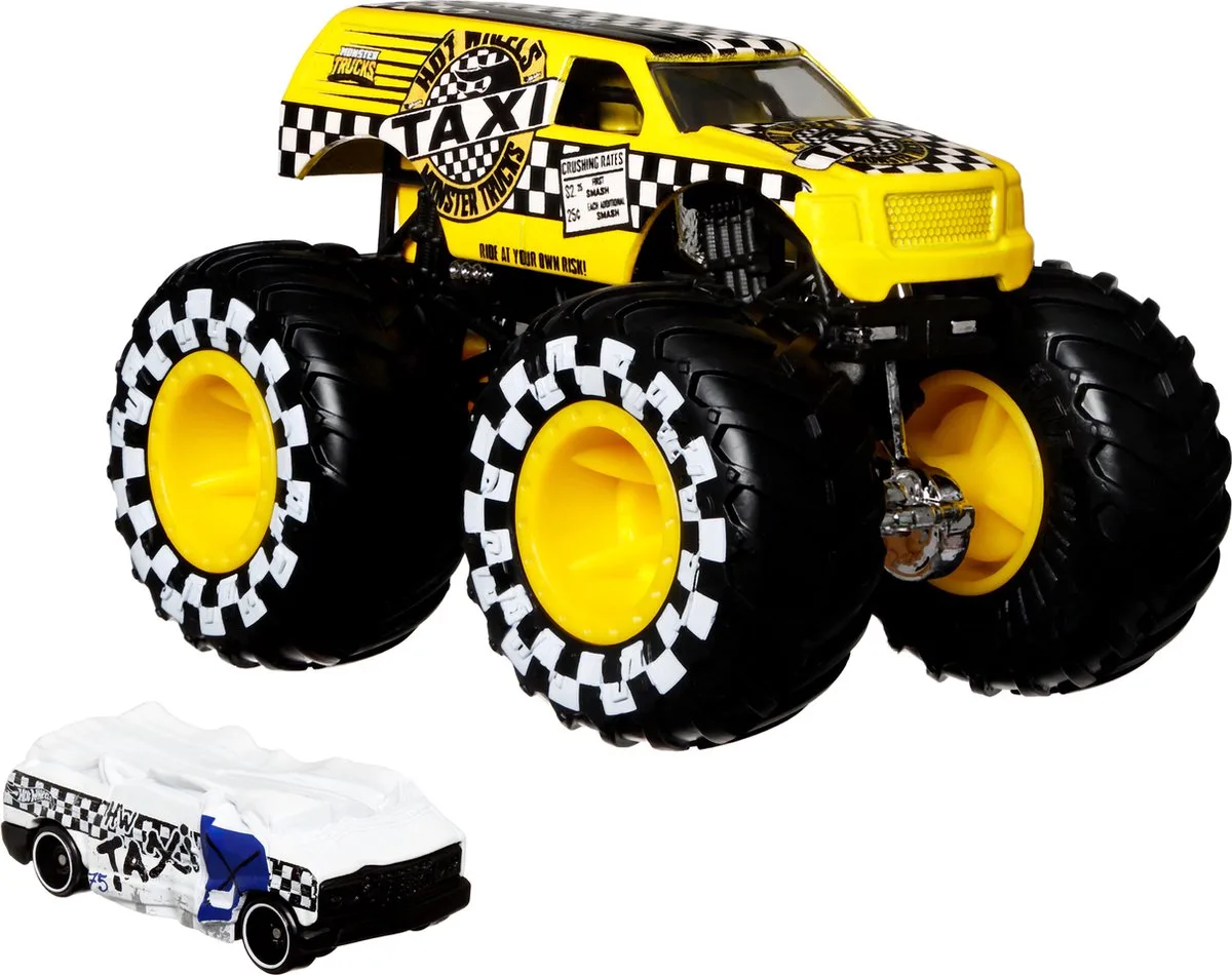 Monster Trucks HKM07 speelgoedvoertuig från Hot Wheels i Flerfärgad – produktbild