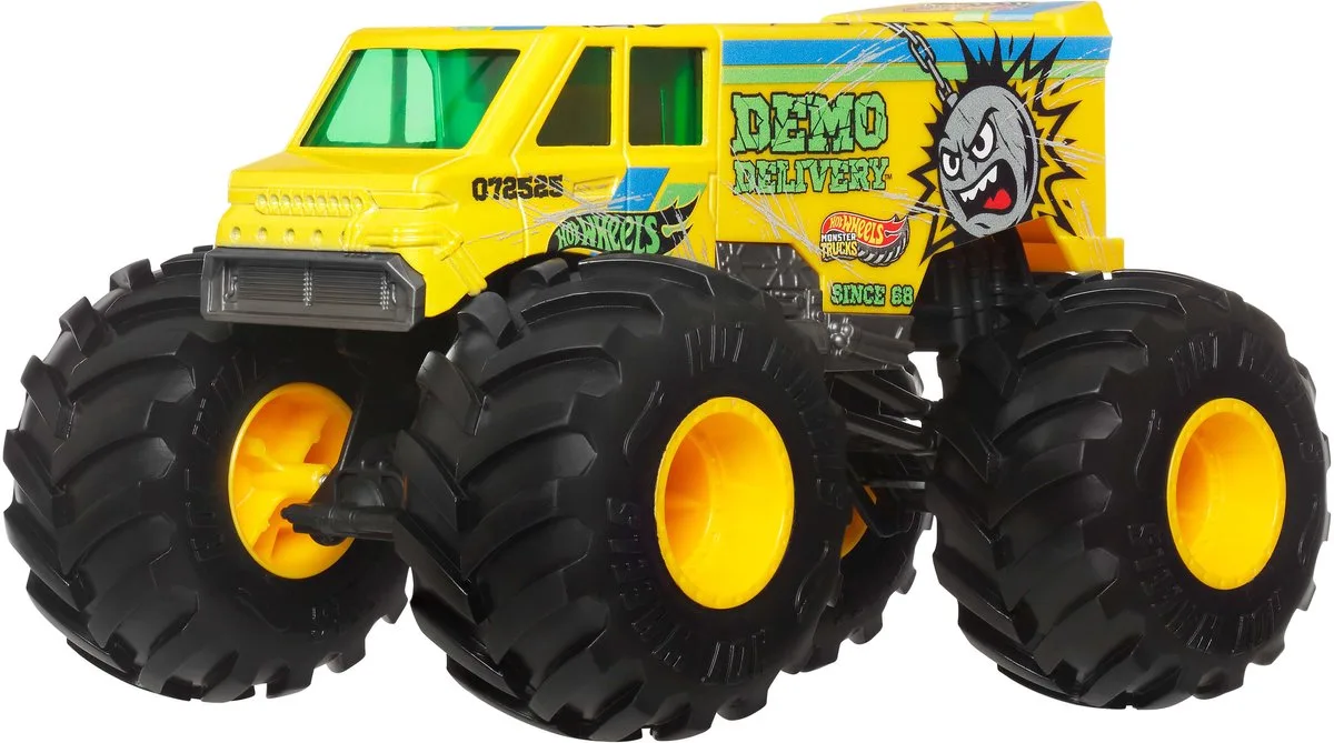 Monster Trucks Oversized DEMO DELIVERY Vehicle van Hot Wheels – productfoto