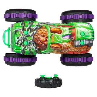 Monster Trucks RC - Mutant Wreckin' Wolf van Hot Wheels in Meerkleurig – productfoto 2 van 6