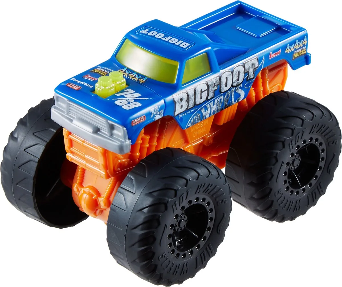 Monster Trucks ROARIN' WRECKERS BIGFOOT Vehicle de Hot Wheels en Multicolore – photo du produit