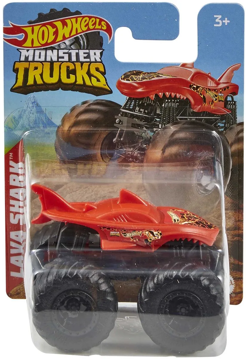 Panini Hot Wheels Mini Monster Trucks Assorti de Hot Wheels en Rouge – photo du produit