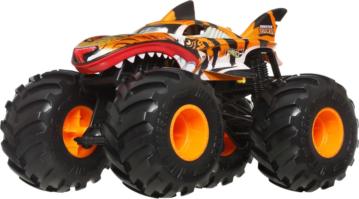 Monstertrucks, Grote Monstertruck, schaal 1:24 van Hot Wheels – productfoto