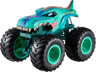Monstertrucks kolossale Mega-Wrex speelgoedtruck by Hot Wheels in Green – product photo 1 of 6