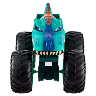 Monstertrucks kolossale Mega-Wrex speelgoedtruck by Hot Wheels in Green – product photo 4 of 6