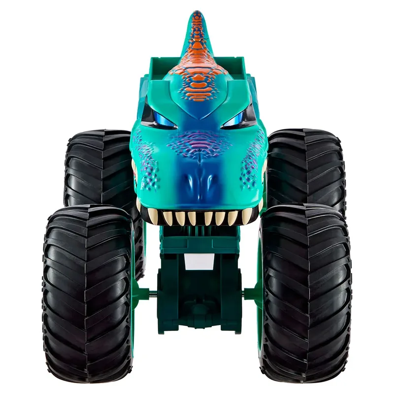 Monstertrucks kolossale Mega-Wrex speelgoedtruck by Hot Wheels in Green – product photo 4 of 6