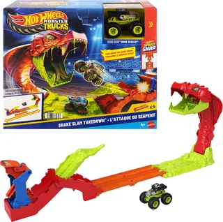Monstertrucks - Sla de Slang Knock-Out Speelset by Hot Wheels in Multicolour – product photo 1 of 5