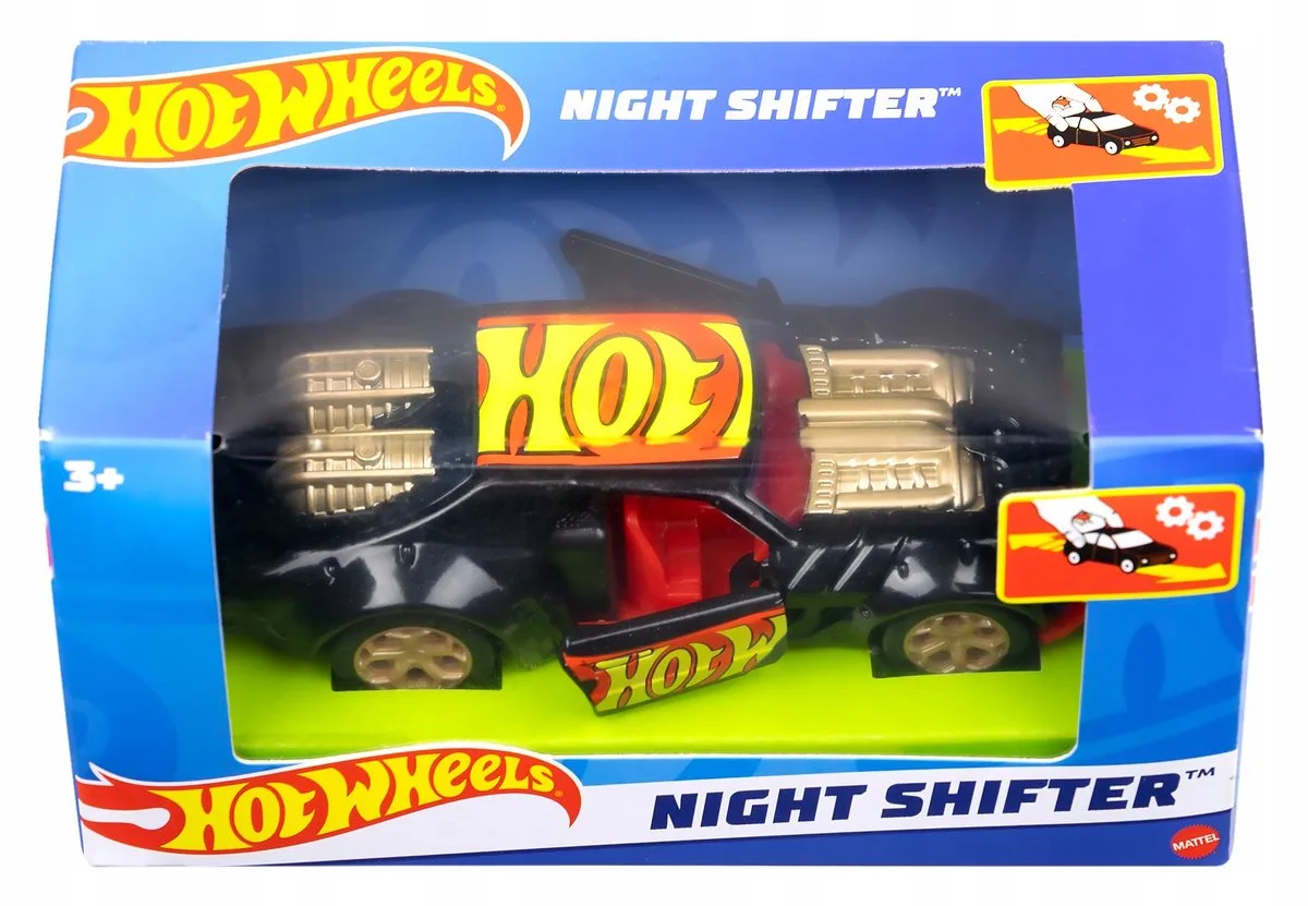 Night Shifter 1:43 Modelauto - Metaal en kunststof van Hot Wheels in Wielokolorowy – productfoto