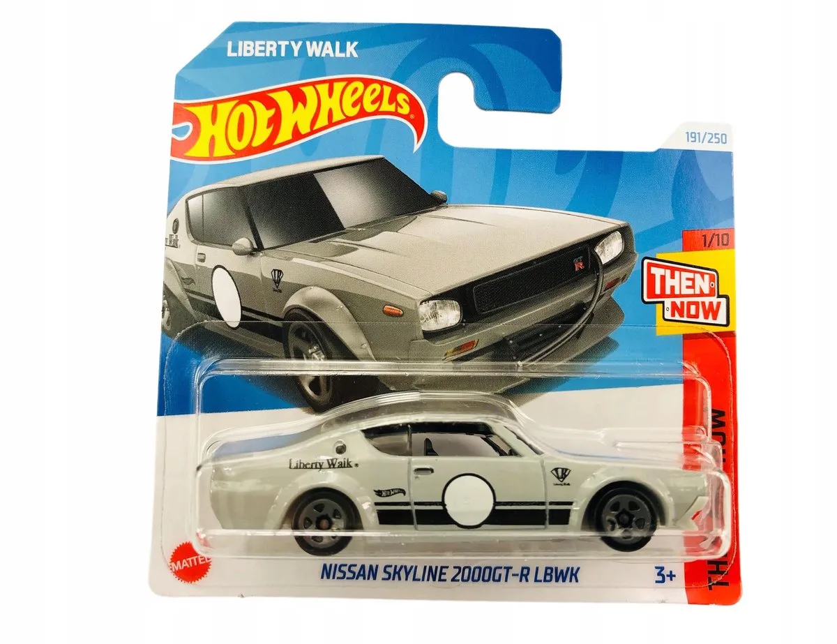 Nissan Skyline 2000GT-R LBWK 1:64 - TOEN EN NU von Hot Wheels – Produktfoto