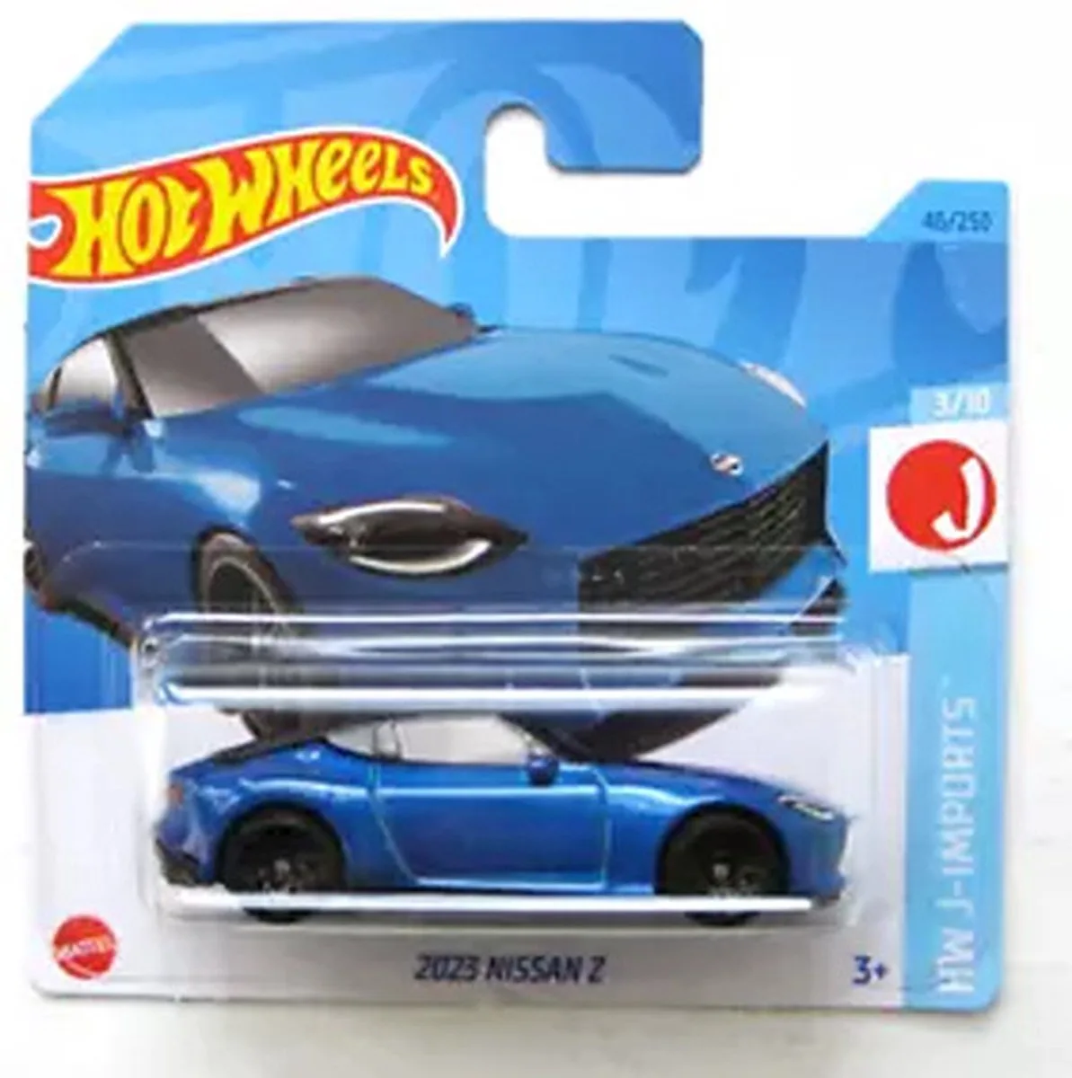NISSAN Z BLAUW 46/250 HW J-IMPORTS 3/10 (1:64) de Hot Wheels en Bleu – photo du produit