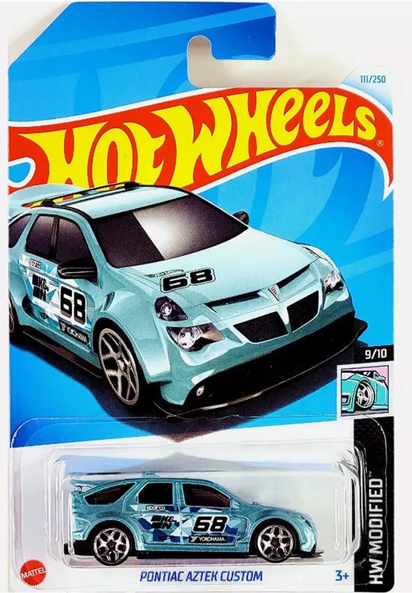PONTIAC AZTEK CUSTOM 111/250 1:64 HW MODIFIED 9/10 de Hot Wheels en Bleu – photo du produit