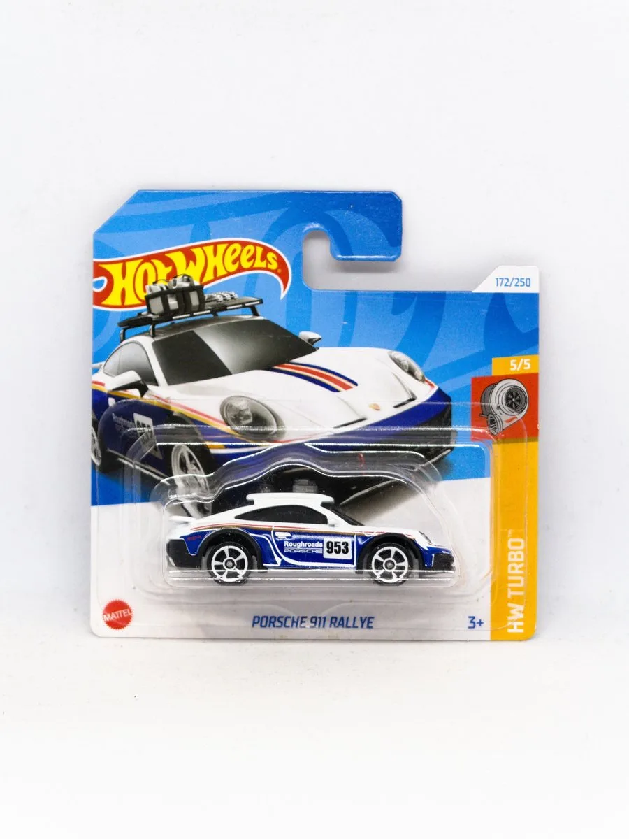 Porsche 911 Rallye - Collector's Edition von Hot Wheels in Blau – Produktfoto