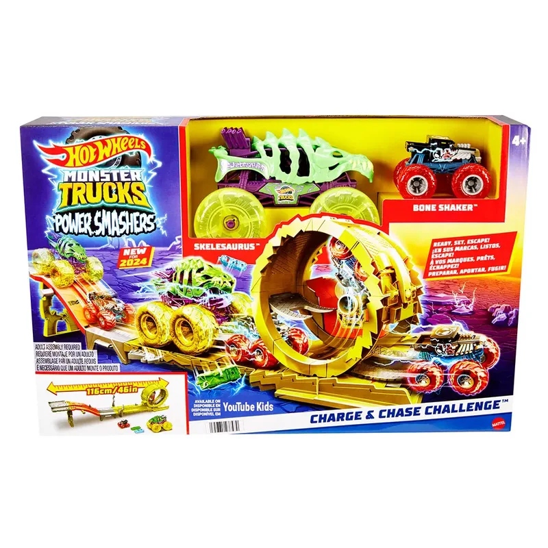 Power Smashers Race And Chase F24 Media-stuurprogramma-tracks by Hot Wheels – product photo 5 of 6