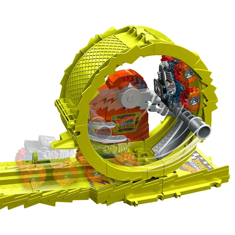 Power Smashers Race And Chase F24 Media-stuurprogramma-tracks by Hot Wheels – product photo 2 of 6
