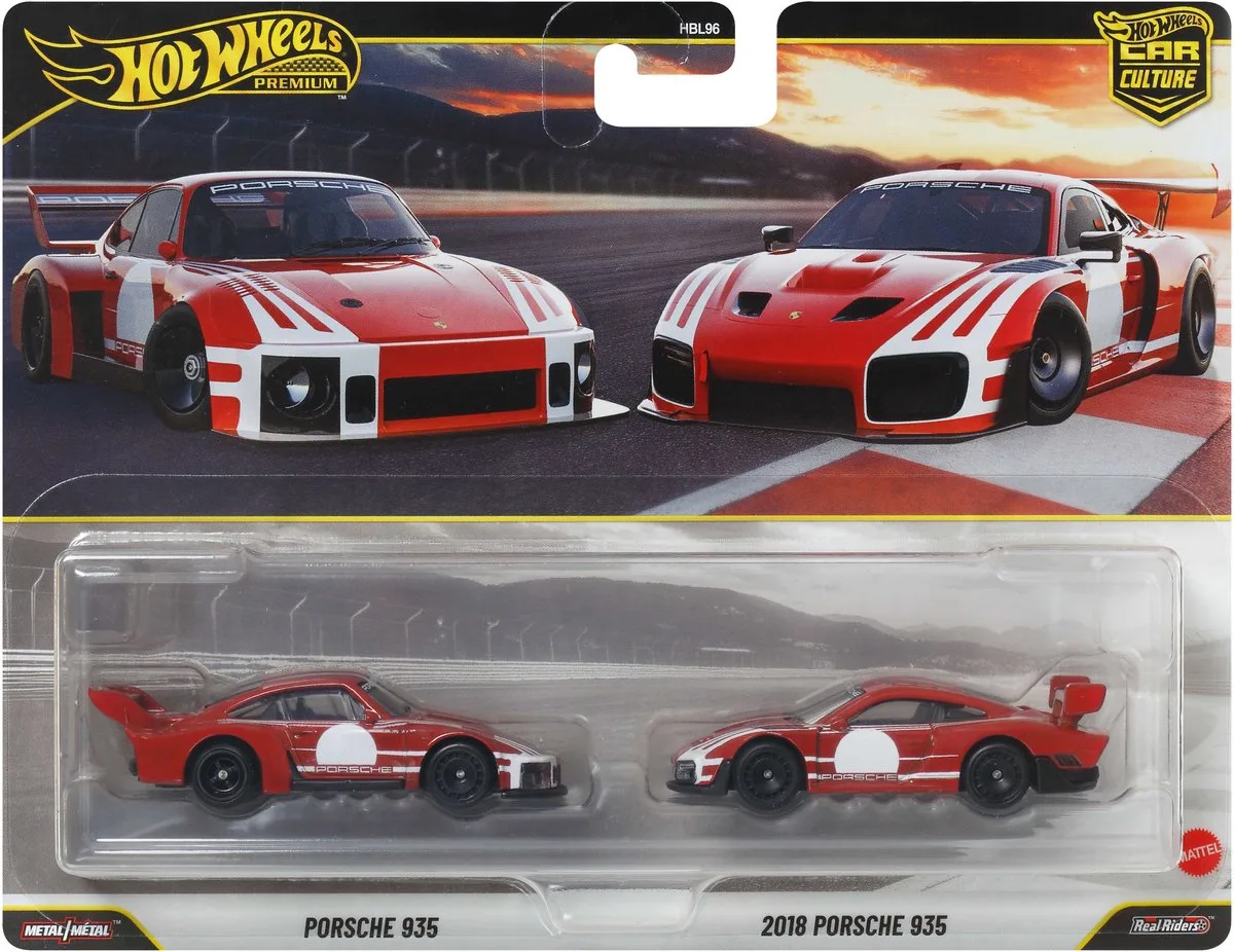 Premium Autocultuur, Set van 2, Speelgoedauto's voor de Volwassen Verzamelaar från Hot Wheels i Flerfärgad – produktbild